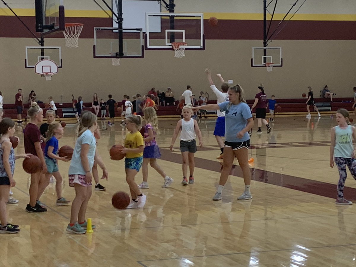 Otter Basketball Camp in full swing!