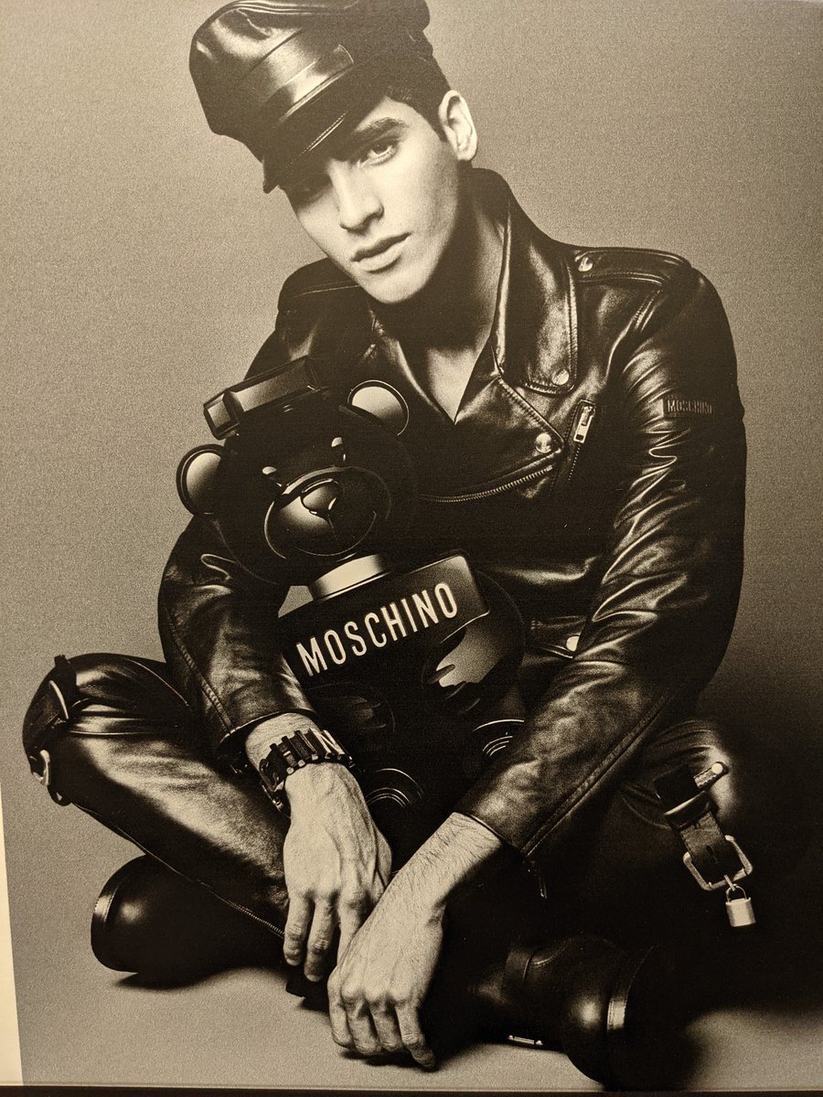 rossitude's tweet photo. I'm enjoying the moschino advertising 🖤 #PrideMonth https://t.co/558ZhwiEN5