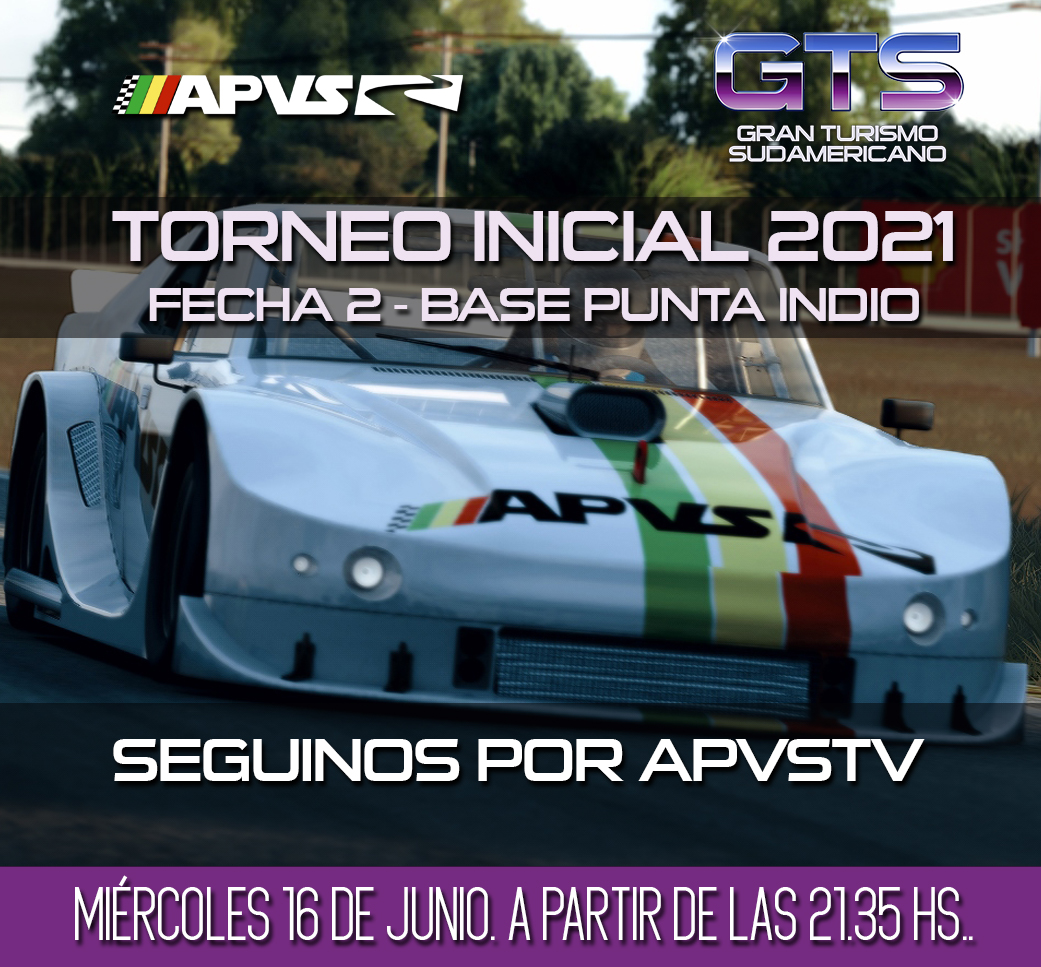 apvsud's tweet photo. Seguí la Segunda Fecha del Torneo Inicial 2021 GTS por nuestro canal de Youtube APVS TV. Esta noche 21.35 hs.
https://t.co/YIIlpolRpO https://t.co/xyCG9zzOhP