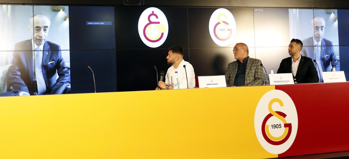 GalatasaraySK's tweet photo. Başkanımız Mustafa Cengiz: "Sevgili Emre ile Ömer’e tekrar hoş geldiniz diyorum"

Detaylar için 👉 https://t.co/r4aaRHfLMt https://t.co/LB3AZq3IHw