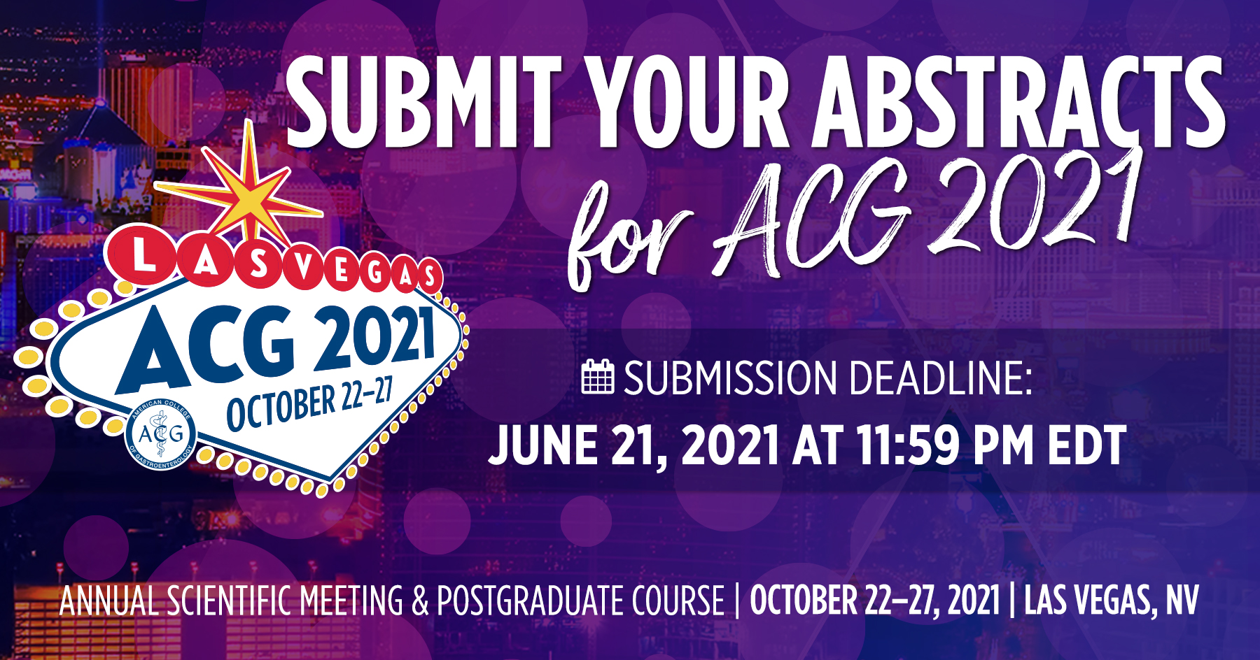 ACG on Twitter "⏰Deadline Approaching⏰ Submit your abstracts for 