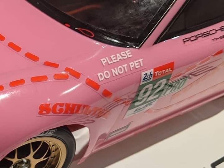 thecarguy41's tweet photo. Thank you @porsche for the addition to the collection. A model of the class winning #92 Porsche 911 RSR better known as "The Pink Pig"!! #porsche #911 #rsr #classwinner #pinkpig #gumball3000 #gumballlife #gumballfamily #weare22 #torontotohavana #hypercars #supercars #classiccars https://t.co/wILfNx6PiS
