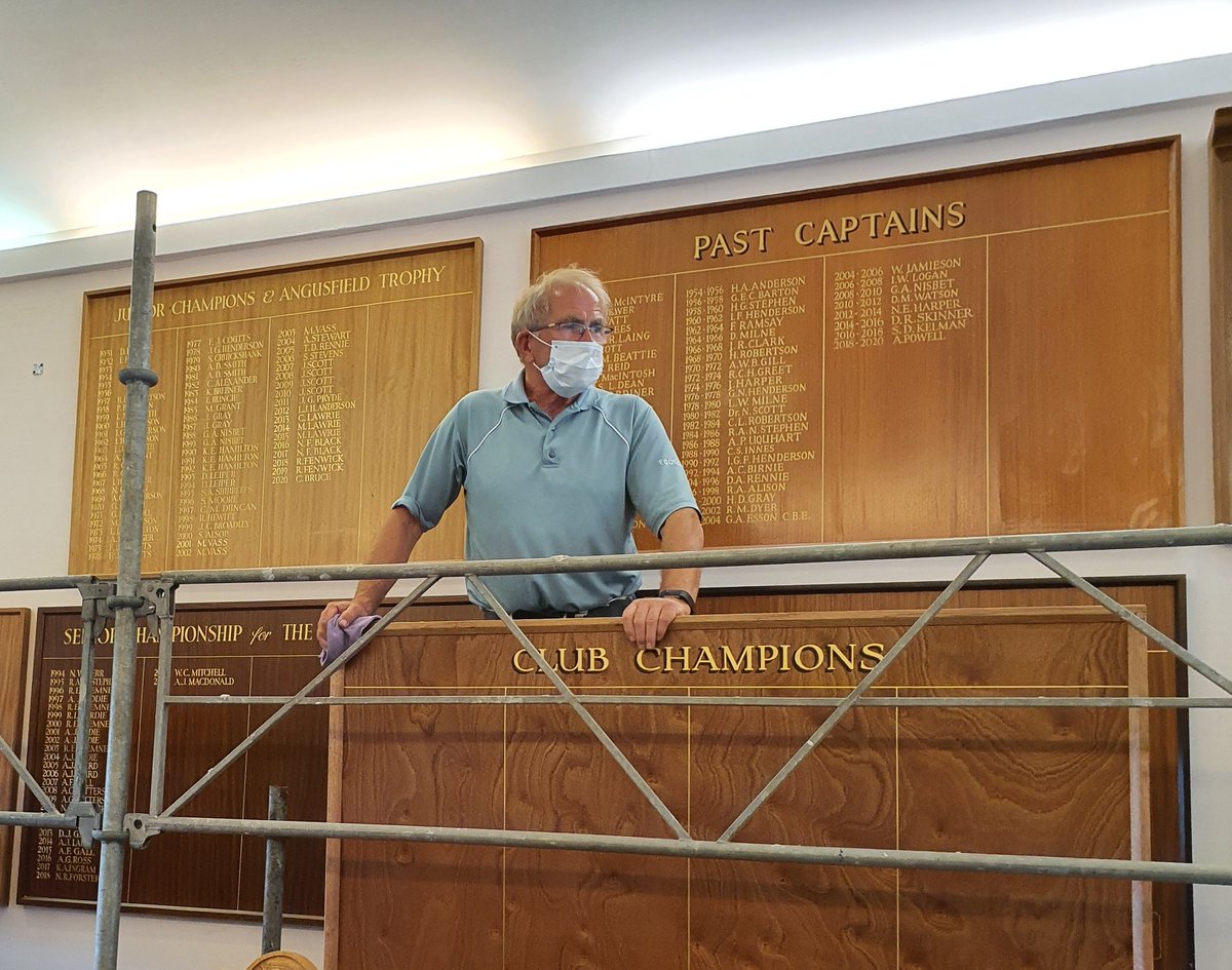 DebbiePern1's tweet photo. A new Club Champions board - who will be the first name I wonder? https://t.co/CGgCVnWTO0