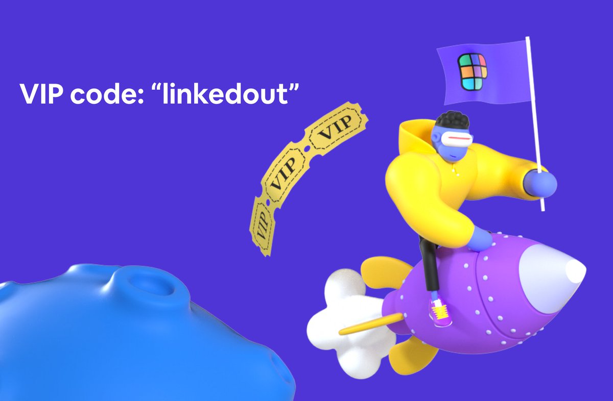 Polywork's tweet image. People had alot of very, err... creative ideas as to how we should respond to the move made by LinkedIn..😂😂

We decided to remain classy(ish) &amp;amp; open up Polywork to more people!! We did have some fun with the VIP code though.. 😂🎟

It&apos;s good for 2000 people! 🤯🚀 To the moon!!