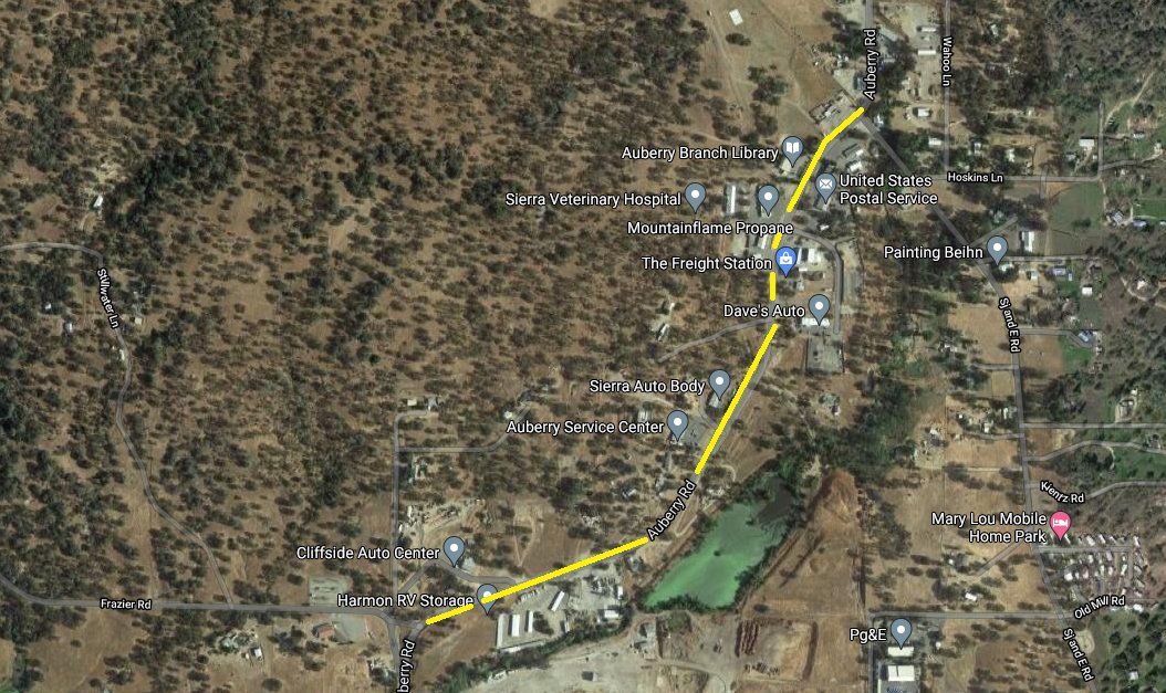 Fresno Co Sheriff on Twitter "Fire now burning at the Auberry Lumber