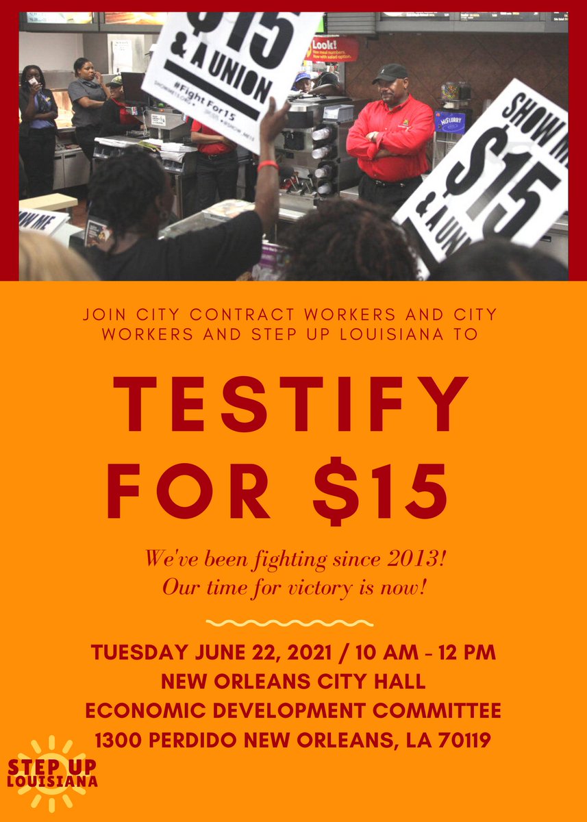 StepUpLA's tweet image. Flyer drop! Come through! #fightfor15 #juneteenth #fixUI