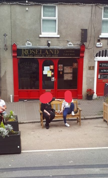 NewStreetForAll's tweet image. The promises of a family friendly space are out the window with people clearly consuming alcohol on the street. All this is happening outside of an elderly woman and her daughters home. Apart from @AoibhinnTormey no Councillor or council officials is supportive. It is shameful.