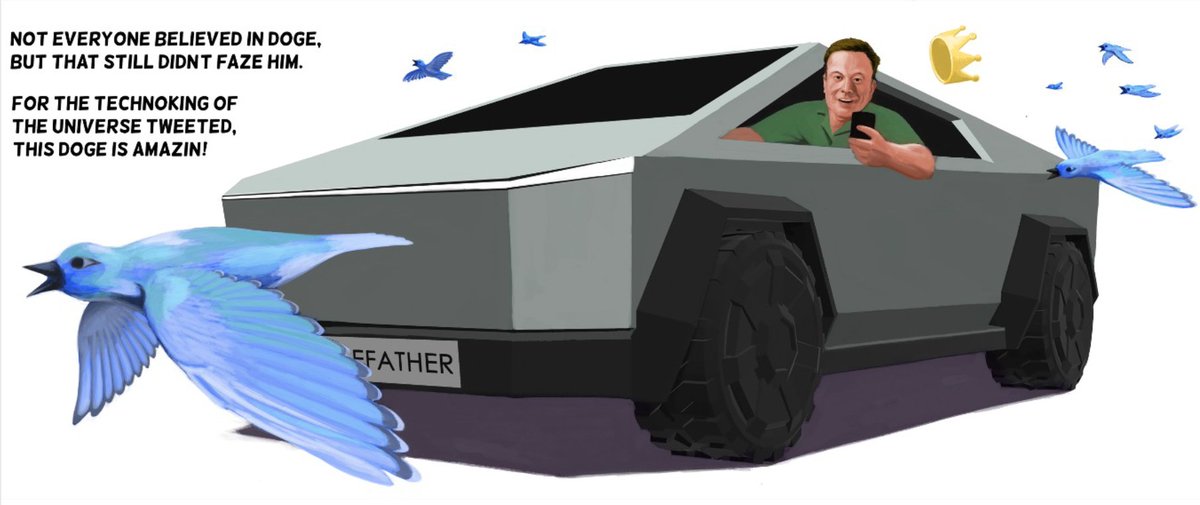 DogeGoes's tweet photo. How can they SEC me? @elonmusk #cybertruck https://t.co/jlpvWGvmER