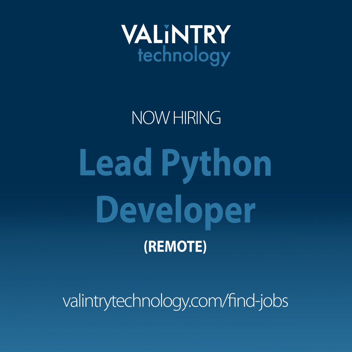 #Nowhiring a 100% #remote Lead #Pythondeveloper to be a hands-on dev &amp; lead a team changing #Healthcare.

Apply: buff.ly/2QYLrS1

#pythonjobs #developerjobs #devops #100daysofcode #womenwhocode #WFH #remotejobs #remotework #workfromhome #ITrecruiter #ITheadhunter #hiring