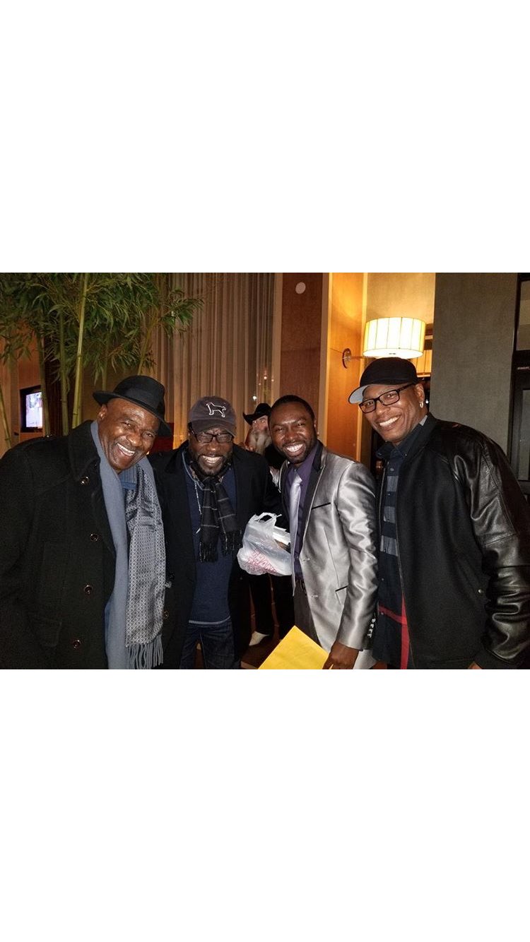 Singing Happy Birthday to one of the greatest to ever grace a stage and a mic Mr. Eddie Levert 