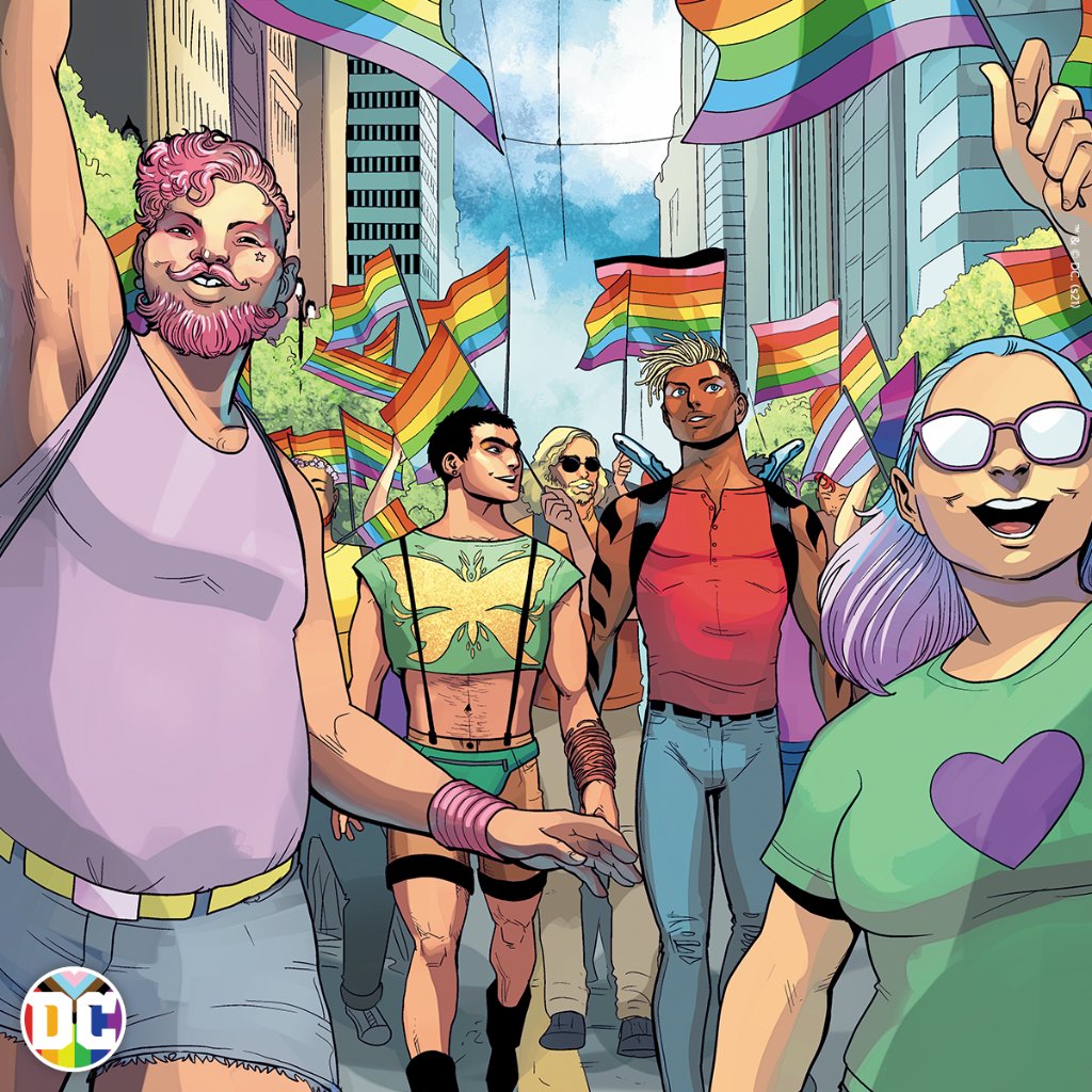 DCOfficial's tweet photo. Celebrate your authentic self 🏳️‍🌈 See Aqualad enjoy #Pride and more in DC PRIDE #1: https://t.co/TXsDIHfeHh #DCPride #DCRepresents https://t.co/4lSqSfrinR