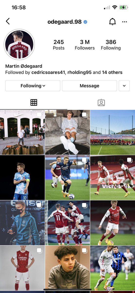 Jayp6181's tweet photo. MØ still has himself in an @Arsenal shirt as his profile pic ……. He is calling Arsenal to make his once temporary home, permanent! 🙏🏽#firstsigning https://t.co/Fj0lf7QHod