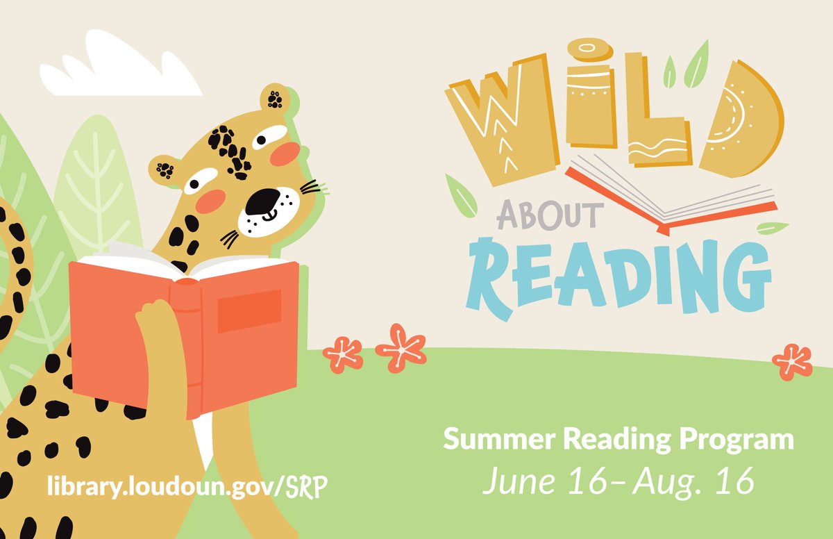 LoudounLibrary's tweet photo. Registration is now open for our all-ages Summer Reading Program! Sign up, read books and complete challenges — it’s a great way to stay engaged this summer. 

Join the adventure at https://t.co/5UhS3GMys2. #LoudounLibrary #LoudounLibrarySRP #WildAboutReading https://t.co/9yuBc3rncF