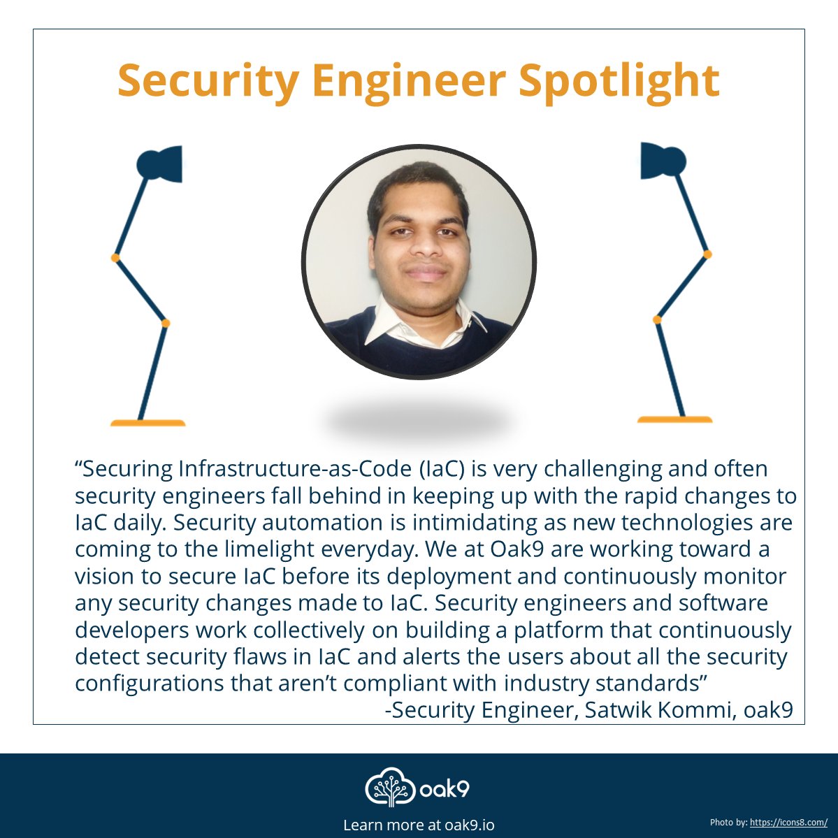 oak9io's tweet image. 👀 Security Engineer Spotlight on @saisivasatwikkommi

#DevSecOps #securityengineers #cloudsecurity