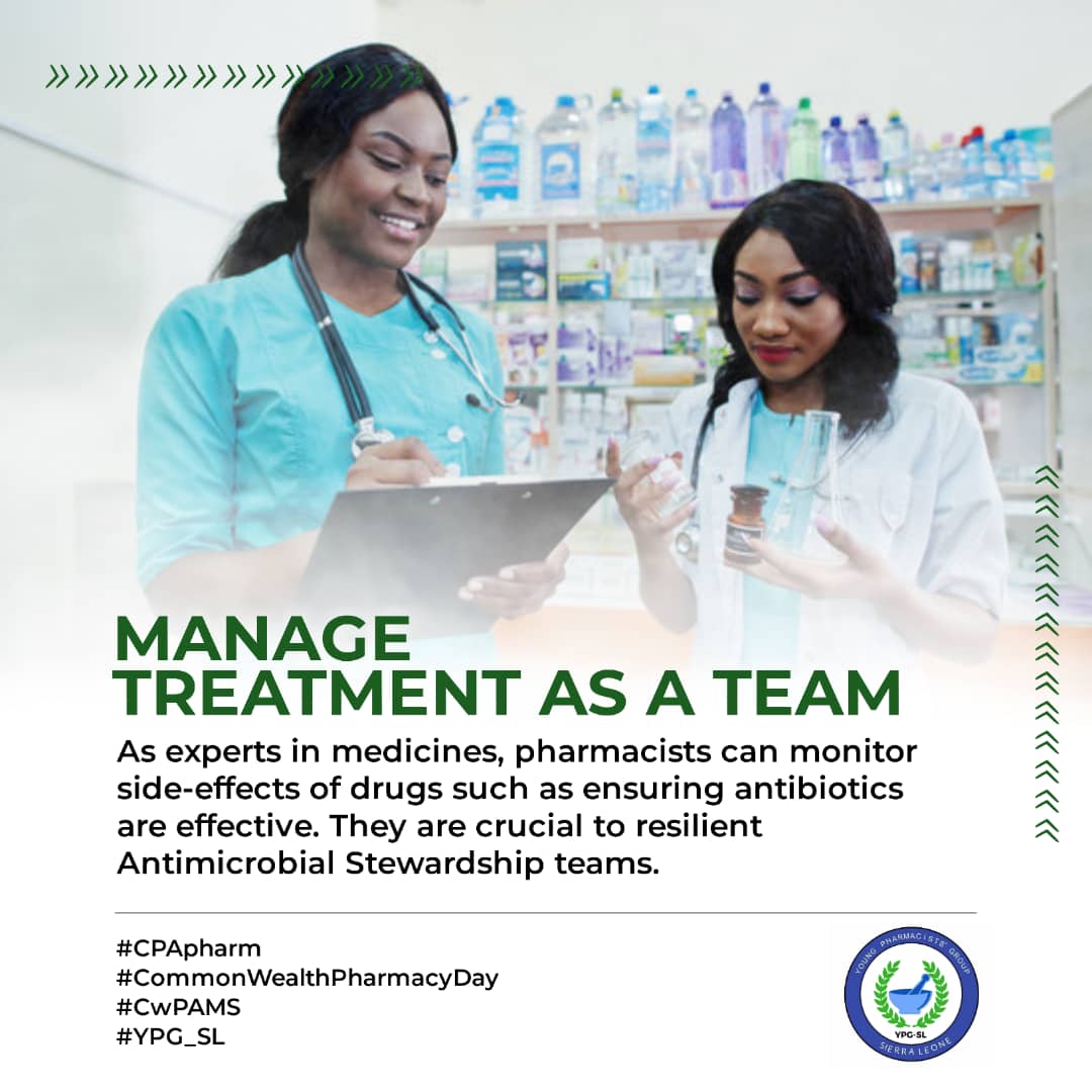 Commonwealth Pharmacists Association tweet media