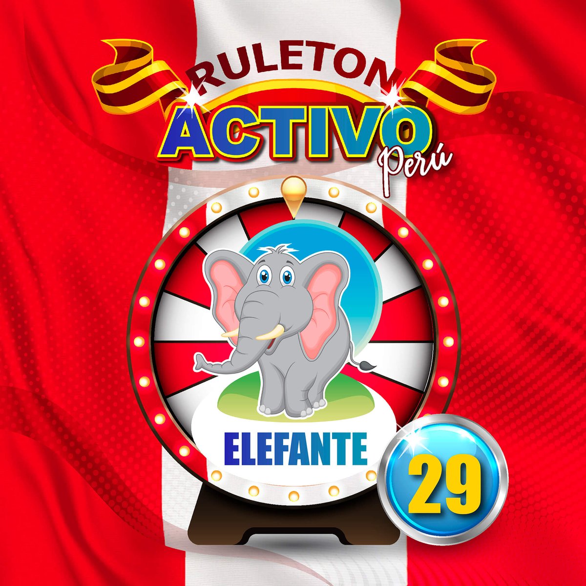 Datosruletonac1's tweet image. SORTEO: RULETON ACTIVO PERU 11:00 AM
FECHA: 16/06/2021
GANADOR: 29 ELEFANTE
#ruletonactivo
#ruletonactivo_peru
#ruletonactivo_colombia
#peru
#colombia
#venezuela
#instagram
#loteria
#animalitos
#lima
#bogota
#caracas
#megusta
#apuestas
#premios
#ganar
#millones
#sorpresas