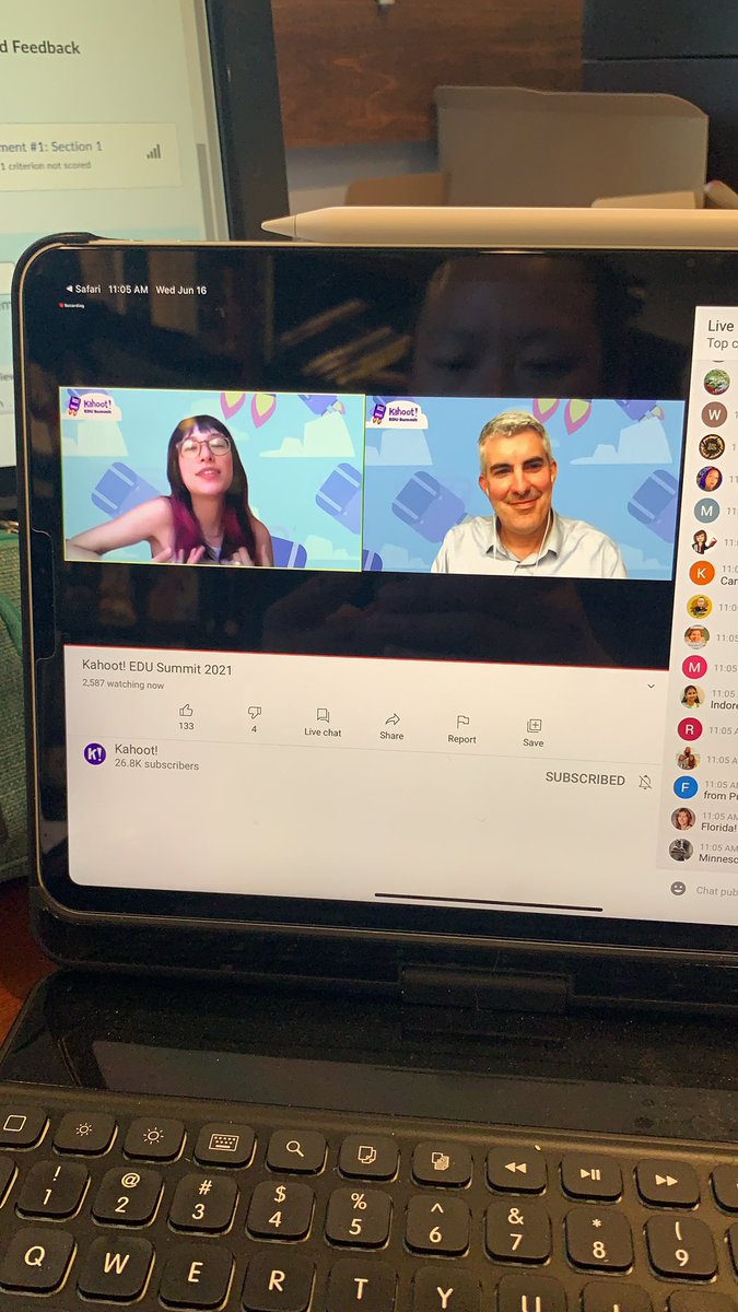 Nisrn77's tweet photo. @GetKahoot let's do this #kahootEDUSummit https://t.co/XEki6sytsC