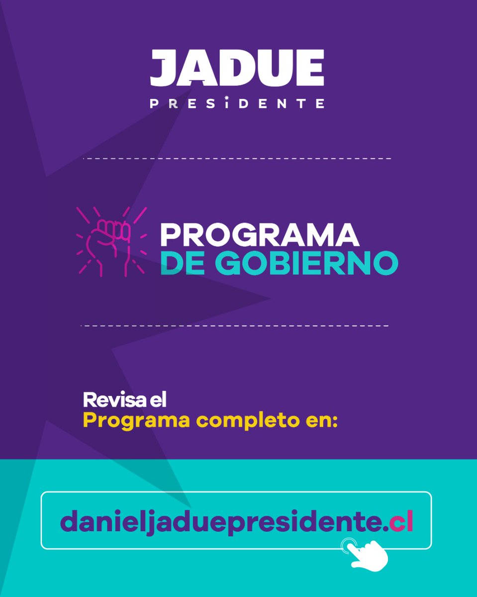 danieljadue's tweet photo. Ya puedes revisar nuestras propuestas de programa presidencial con el que buscamos transformar Chile en un país mejor.  Revisa el programa completo en https://t.co/C05YM3CZ25 #PrimariasPresidenciales https://t.co/57QjxnBzy2