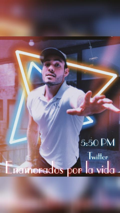 Apoyemos a Pascal esta tarde con la frase Enamorados Por La Vida
Y no se pierdan <a href="/LaParejaIdealTV/">LaParejaIdealTV</a> 
💙🤗😍