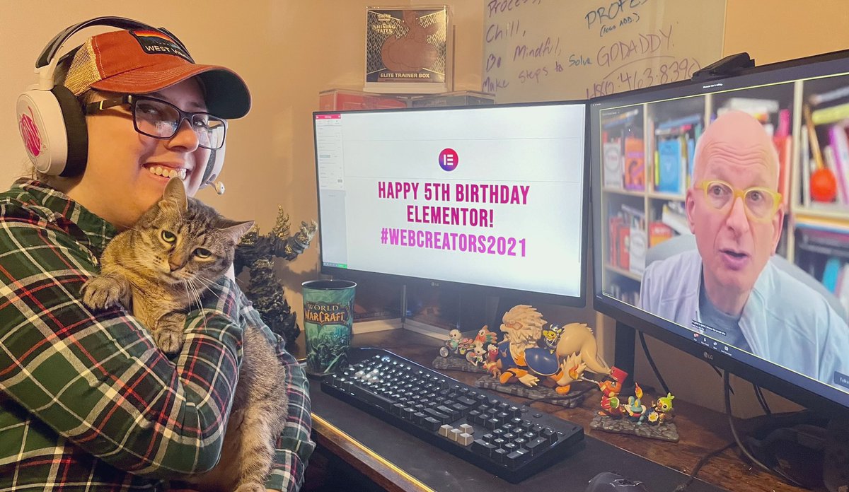 HTMLpage's tweet image. Happy 5th birthday @elementor! #webcreators2021