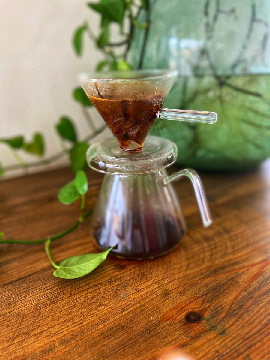 We played with different #pourovers today. How was your hump day? #coffeelover