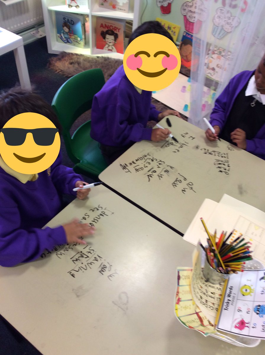 It’s always fun when we get to write on the tables 😂 #kingsleyphonics