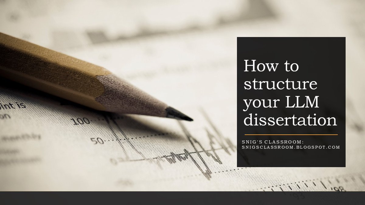 snigskitchen's tweet photo. Blog post for students - how to structure your LLM practice focussed dissertation. https://t.co/1F3THIgyAj
#BVS #BVSLLM #LLM #dissertation #LawStudent #LawStudentProblems #LawStudentLife https://t.co/ze6uC7RbTr