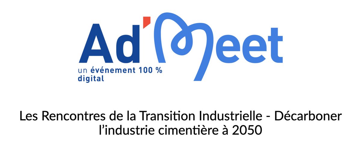 ademe's tweet photo. [#Webinaire] 👩‍💻
Participez aux prochaines rencontres de la #TransitionIndustrielle « Décarboner l’industrie cimentière à 2050 ». 
➡️ Technologies de #décarbonation, réglementations, etc. 🤓
📢 Org. par l'@ademe avec #FinanceClimAct 
📅 01/07 à 14h30
👉https://t.co/s0JsAHOu9V https://t.co/ck47w7kGjP