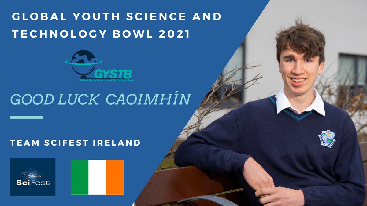 SciFest4STEM's tweet photo. Congrats to Caoimhín O'Leary @ArdscoilNaMara selected by SciFest to represent Ireland at Hong Kong's Global Youth science & Technology Bowl 2021 #GYSTB Judging this Sat. #GYSTB2021 @CalmastWIT @Intel_IRL
#scifest4stem #scifestireland @scienceirel @NormaFoleyTD1 @IOP_Ireland https://t.co/bDITqsxVq4