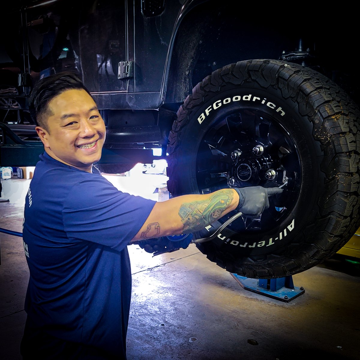 Our Land Rover tech Mac has made #EurasianServiceCenter his home in no time. 

With our Open Door Policy we invite you to come meet Mac. He is always happy to answer questions about your car.