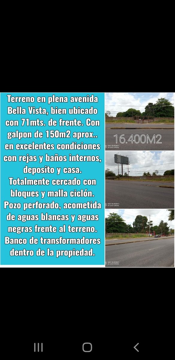 JesusDValverde1's tweet photo. Inmuebles en venta Maturin -Monagas. Contacto 0414-766.63.04 https://t.co/lTApJOJLo1