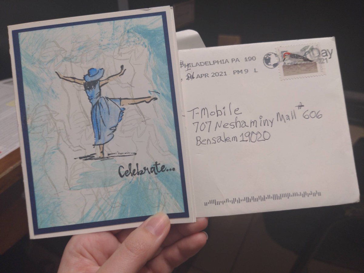 A customer sent us a handwritten thank you card! 🤗 #allthefeels #weloveourcustomers #ECPforMe