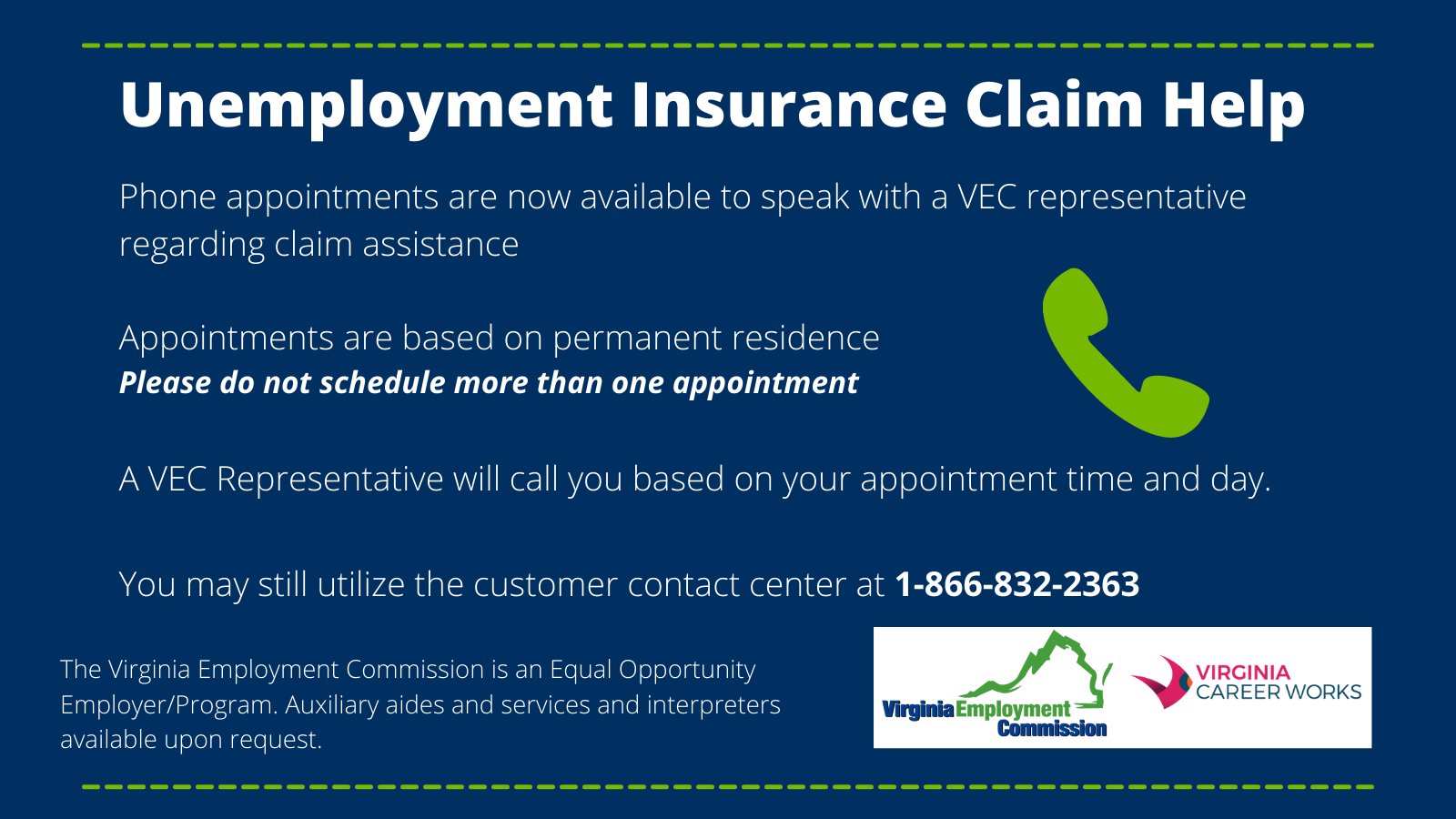 Virginia Employment Commission on Twitter "The Virginia Employment