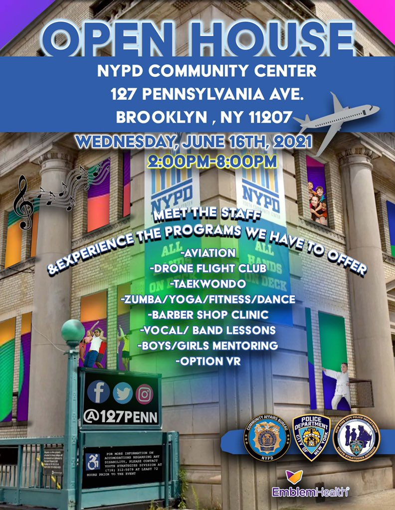 NYPD 75th Precinct on Twitter: "🚨Happening TODAY!🚨Join @NYPDCommAffairs ...