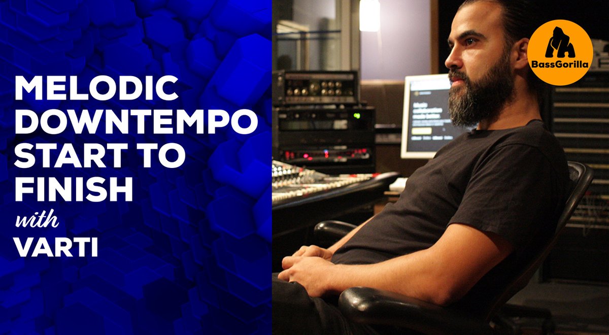 We are super excited to announce that Varti is joining us for his course "Melodic Downtempo Start to Finish". Varti is an audio engineer and has tonnes of experience as a music production teacher! 

Catch his course on bassgorilla.com releasing Saturday 26th June!  🦍