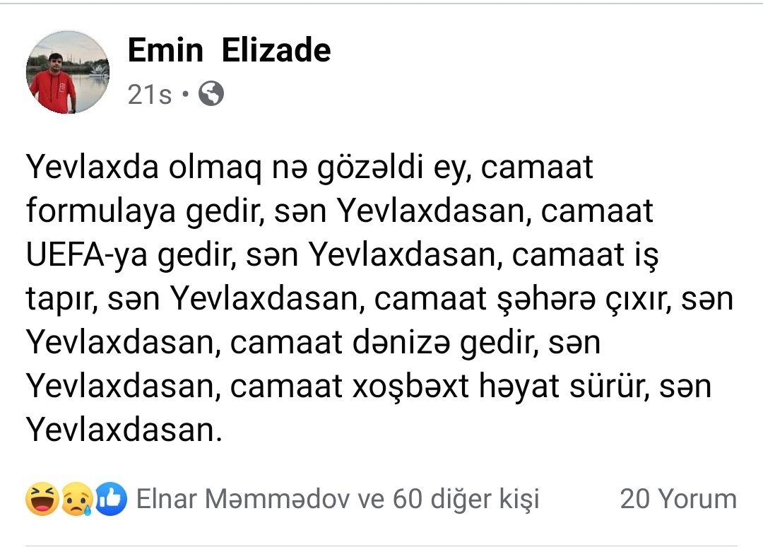 Nihad__597's tweet photo. Her kes gergin amk, ama true😔 @alizada_emin https://t.co/CWauQt4WrE
