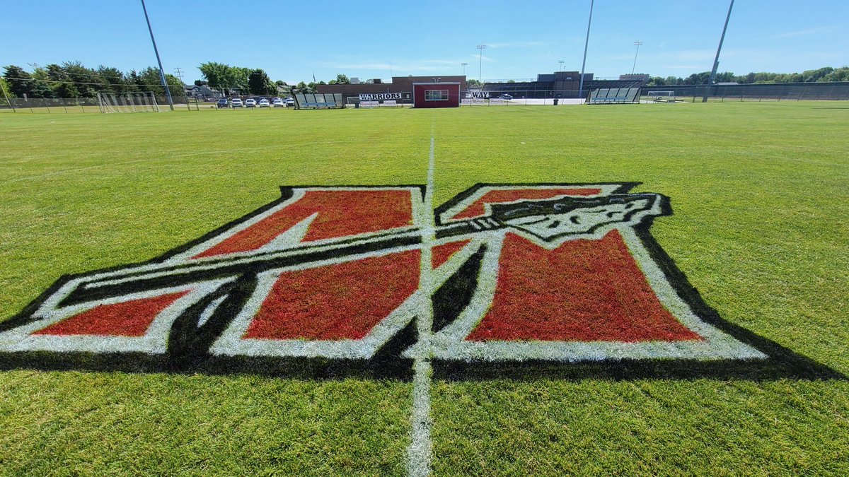 The Stage is SET! Extra thankful for our grounds crew and all the staff that put in long hours to make those 90 minutes extra special! Sectional Semifinal tomorrow vs. <a href="/OCgirls__soccer/">OC Girls Soccer</a>  #1Warrior