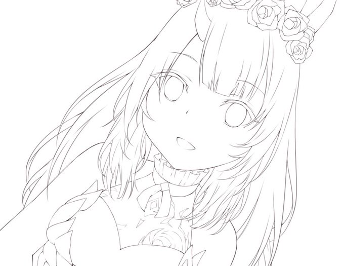ちょっとずつ描いてる 