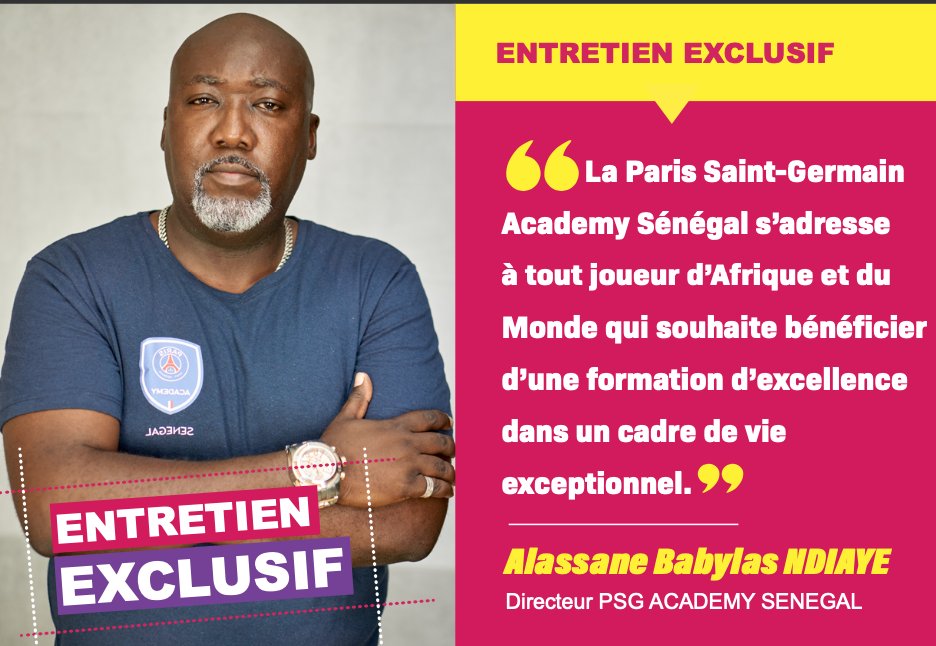 Retrouvez partir de la page 38, l'interview complète de Alassane Babylas NDIAYE, Directeur de la Paris Saint-Germain Academy Sénégal.

👉🏿Lien pour consulter et/ou télécharger ce numéro :biramawamag.com/magazine-n24/