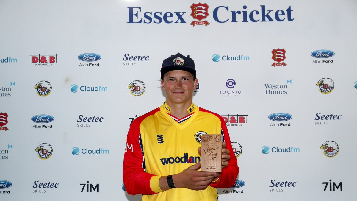 EssexCricketBTB's tweet photo. Thanks to @WoodlandGroup for partnering with us to produce these bamboo Player of the Match trophies, which are awarded to the top performing Eagle at each home game of our @VitalityBlast T20 campaign. https://t.co/6BkhqY1Tr9