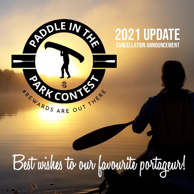 Hi everyone! We have some very unfortunate news to share... please read: paddleintheparkcontest.ca/2021-paddle-in…