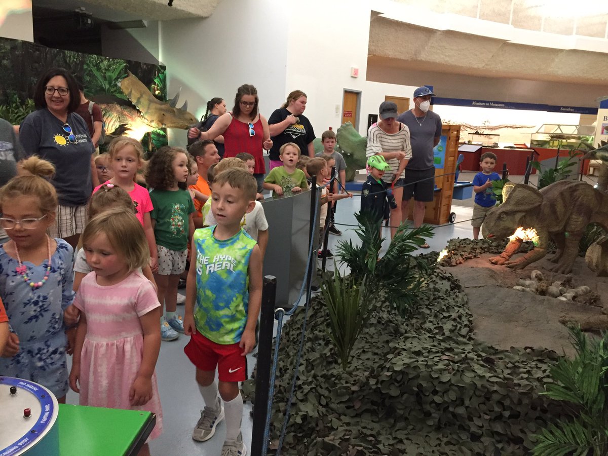 SternbergMuseum's tweet photo. We had a rawrsome time at today’s preschool program! We learned all about dinosaurs and their habitats.
Our next preschool program will be July 1st at 10 am.
#dinosaurs #sternbergmuseum #preschool #activities #summerfunforkids https://t.co/wGYKPvrLWo