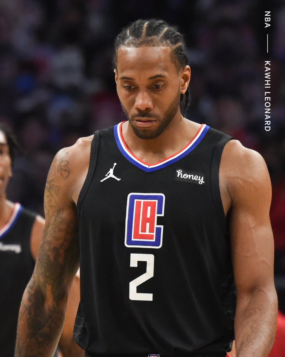 TheAthletic's tweet photo. BREAKING - The Clippers fear Kawhi Leonard has suffered an ACL injury, sources tell @ShamsCharania.

He is out indefinitely. https://t.co/l4bnRrSIcl