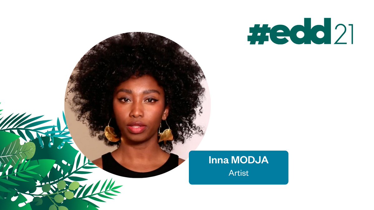 Do you know what @Innamodja and us have in common? We both love the @GreenWallAfrica! It's re-greening 8,000km of land from Senegal to Djibouti, while creating job opportunities for local communities. A perfect example showing that walls can unite us too 💚 #EDD21