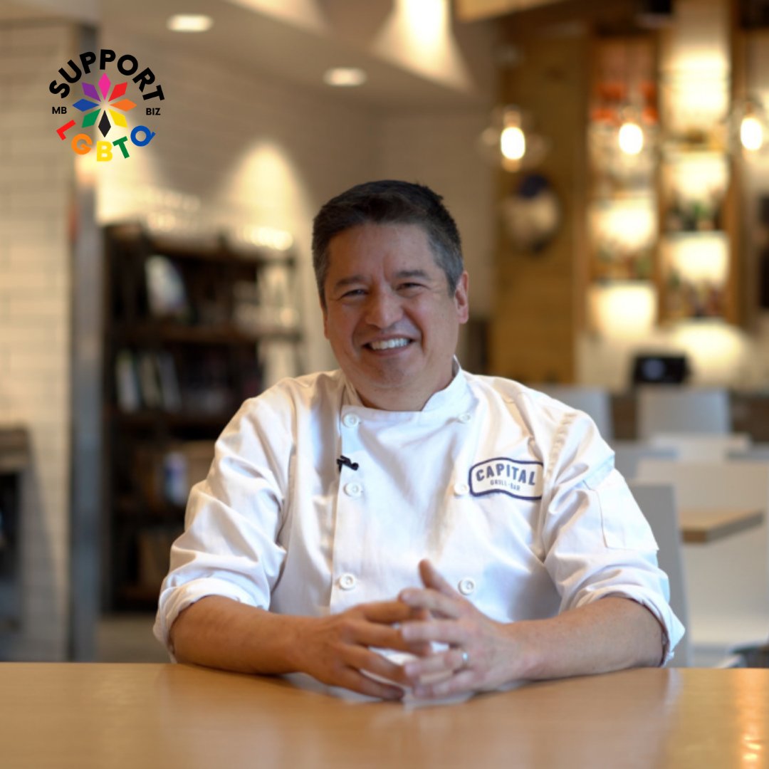 Our member of the day is <a href="/capitalwinnipeg/">Capital Grill</a>, who was recently awarded the Chamber Business of the Year by the LGBTQ* Chamber of Commerce. Read more about them and how they support the community on our Instagram @mblgbtchamber. #SupportLGBTQBIZ