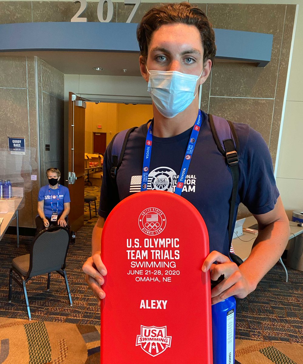 ROAD TO TOKYO: Jack Alexy had a huge swim today at the #olympictrials! With a time of 48.69 in the 100 free, he broke the 17-18 National Age Group Record set back in 2015. Way to go! You can cheer him on live as he swims tonight in the semifinals on NBC! ow.ly/UH6Z50FbOcB