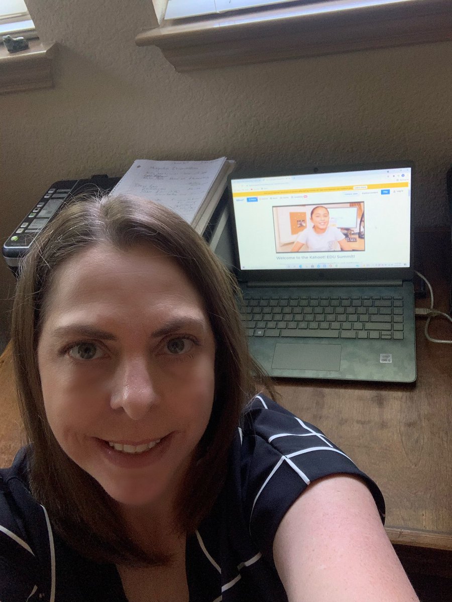 Attending virtual Kahoot EDU Summit!! <a href="/GetKahoot/">Follow @Kahoot</a> #EduSummit2021