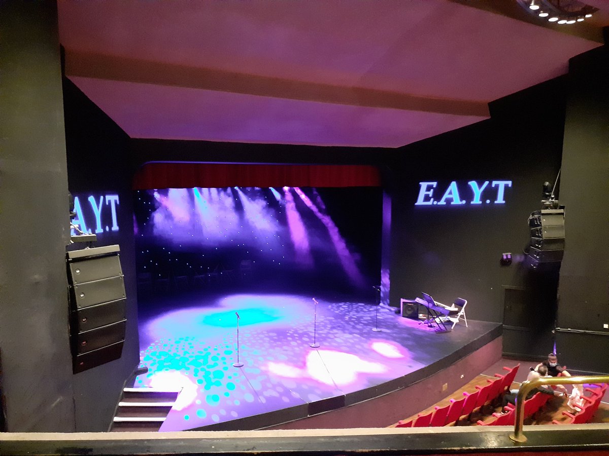 anneke_freel's tweet photo. This really is the highlight of my week so far ( if not year). Back in the amazing Palace Theatre waiting for the East Ayrshire Youth Theatre's family and friends sharing event. Can't wait to see the talents of these incredible young people @EALeisure https://t.co/wDAcwWVQ62