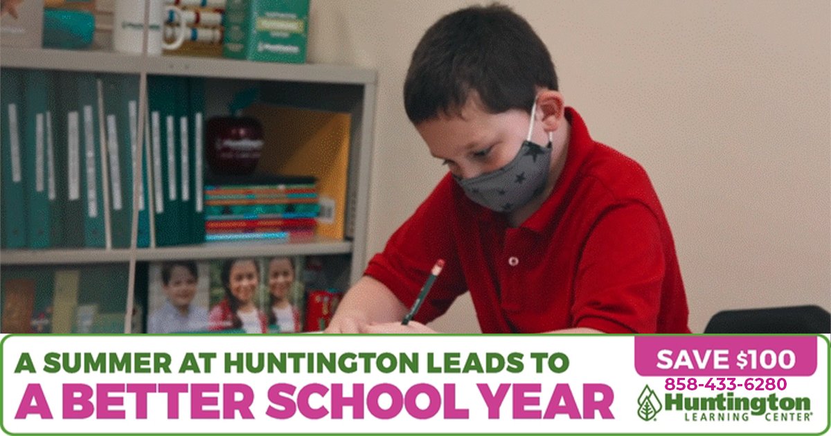 An academic Skills Assessment from Huntington Learning Center can help identify areas of opportunity and the strengths of your child - letting them start the school year with confidence. Summer is the perfect time to get them started.

#poway #powayunified #sandiego