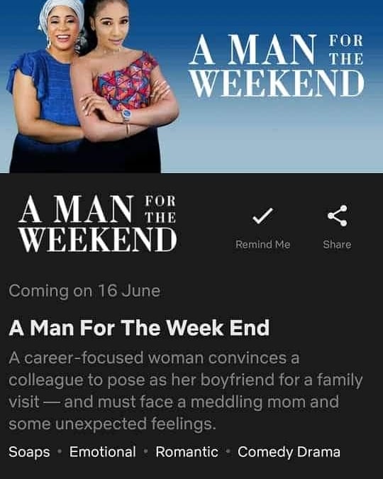 nation_oh's tweet photo. Cheers to the 3rd Cameroonian Movie now streaming on the Netflix platform - "A man for the weekend" produced by #SyndyEmade. World get ready, Cameroon is coming & we've got so many stories to tell!๐จ๐ฒ
https://t.co/7amgDggAO3
.
.
#OhNanaNation #AManForTheWeekend
#237community https://t.co/MDRpOJONNt